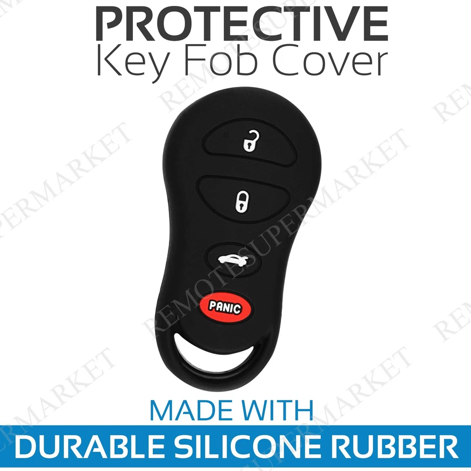 Key Fob Cover For 1999 2000 2001 2002 2003 2004 Dodge Dakota Remote Case Skin Foto 1 de 1