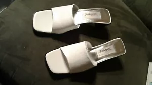 NUEVO Zapatos Worthington Paige Mujer Talla 6 M Blanco Punta Abierta y Tacón Cuero Nuevos en Caja - Imagen 1 de 5