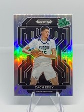2022 Prizm Draft Picks Zach Edey Silver Prizm Rated Prospect #RP-ZED Purdue