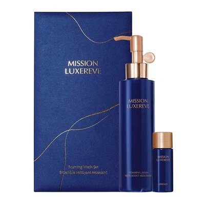 Avon Mission Luxereve Foaming Wash Set 5 fl. oz. Foaming Wash & .67 oz Essence - Image 1 of 4