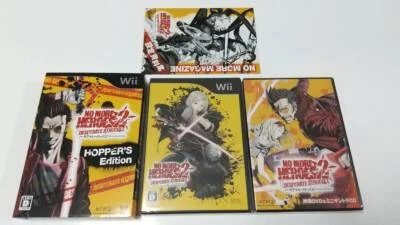 No More Heroes 2 Desperate Struggle Limited Edition Japanese Wii New - Image 1 of 4