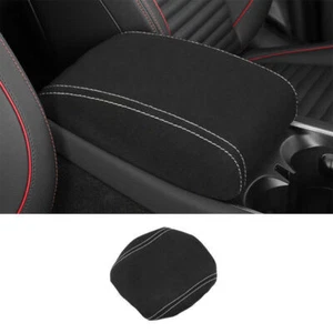 1X Black PU Leather Console Storage Box Cover Trim For Discovery Sport 2020-2025 - Bild 1 von 5
