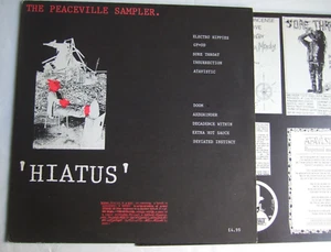 HIATUS Peaceville Sampler  DOOM ELECTRO HIPPIES AXEGRINDER SORE THROAT ATAVISTIC - Foto 1 di 4