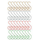  80 Pcs Christmas Tree Hook Heavy Duty Clothes Hanger Rack Xmas Shaped Decorate