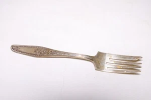 National Silverplate Vintage Salad Fork Silver Plate Ornate Antique - Picture 1 of 6