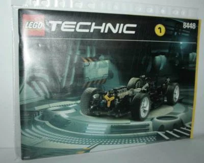 MANUALE LEGO TECHNIC SET 8448 CAR USATO OTTIMO STATO FR1 55372 - Immagine 1 di 2