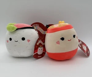 Squishmallow Sushi Shun & Raisy the Ramen Plüschtier Neu - Bild 1 von 4