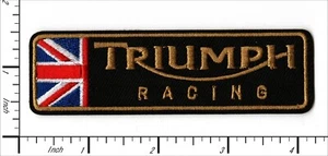 26 Pcs Embroidered Iron on patches Triumph Racing 103x31mm AP063tRb - Picture 1 of 2