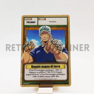 Card ONE PIECE TCG 2004 Vintage Bandai - RK-W14 Doppio Pugno di Ferro - Imagen 1 de 1