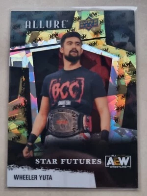 2022 AEW Wheeler Yuta AEW LOGO /299 ALLURE Trading Card Mint #87574 - Image 1 of 2