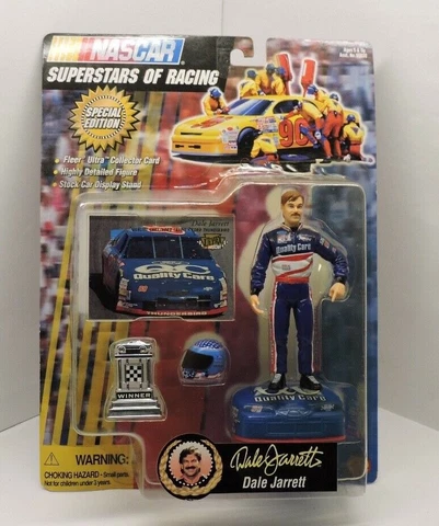 1997 Toy Biz  Nascar Superstars Of Racing # 88 Dale Jarrett Action Figure Set Cover