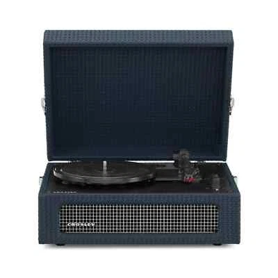 Platine vinyle lecteur enregistreur Bluetooth Crosley Voyager bleu marine - Photo 1/4