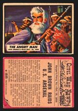 Civil War News Vintage Trading Cards A&BC Gum You Pick Singles #1-88 1965