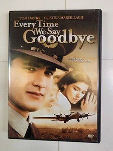 Every Time We Say Goodbye (1986) TOM HANKS - CRISTINA MARSILLACH (DVD, 2006) A9 - Imagen 1 de 4