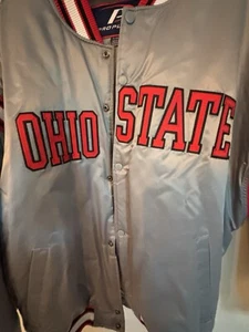 Rare Vintage Ohio State Pro Player Jacket 90’s Vintage Authentic Ohio Buckeyes - Picture 1 of 6