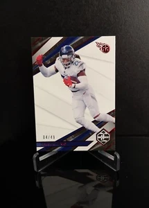 #'ed/49 💥 DERRICK HENRY SSP 2021 Panini Limited Spotlight Ruby Foil Insert #96 - Picture 1 of 2