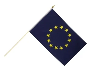 Europäische Union EU Stockflagge Flaggen Fahnen Stockfahne 30x45cm - Bild 1 von 1