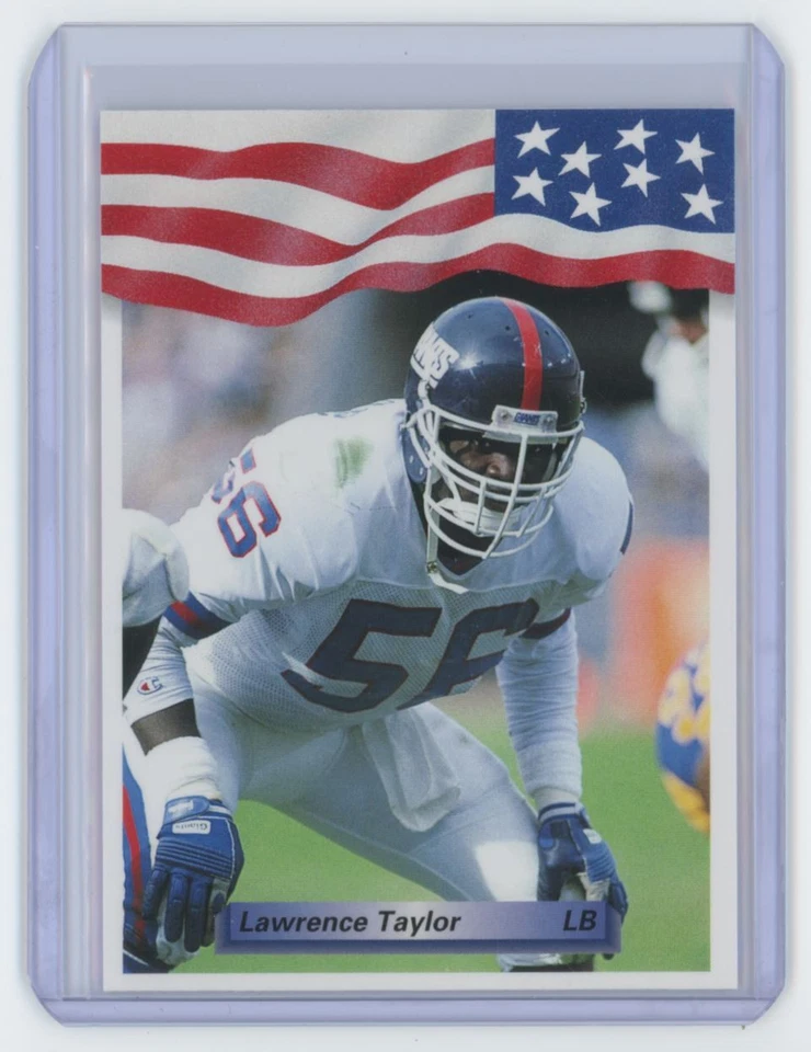 1992 Aw Sports Lawrence Taylor . New York Giants #217 - Image 1 of 2