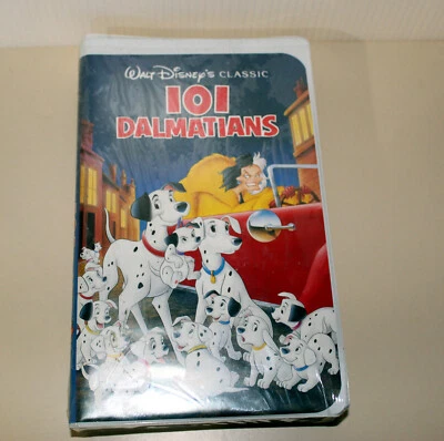 101 Dalmatians Disney Black Diamond VHS Movie 1263  RARE - Image 1 of 4