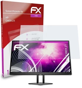 atFoliX Pantserglasfolie voor HP OMEN 27i Glass Protector 9H Beschermend pantser - Afbeelding 1 van 4