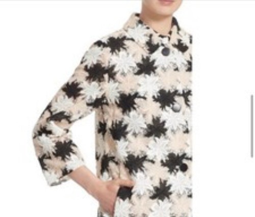 Cappotto Kate Spade floreale giglio tigre piccolo multicolore