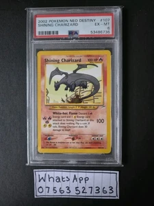 Shining Charizard Neo Destiny Secret Rare Card 107/105 PSA 6 - Picture 1 of 3