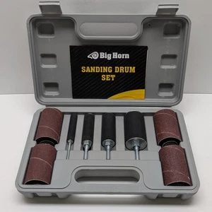 Big Horn 19521 20 Piece Rubber Sanding Drum Set Replaces Kaufhof SD-20 - Picture 1 of 15