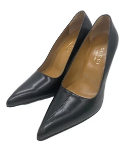 Gucci Pumps Damen Gr. 37 schwarz Leder - Bild 1 von 10