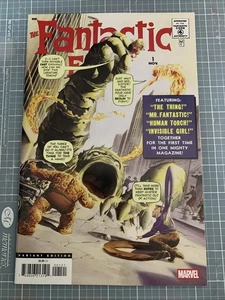 Fantastic Four #1 edición facsímil 2025 Marvel Comics variante Alex Ross casi nuevo - Imagen 1 de 2