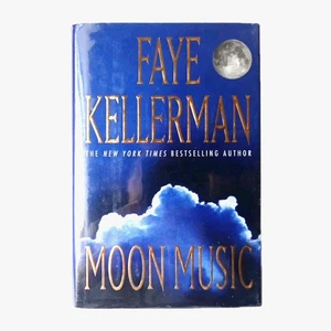 Moon Music by Faye Kellerman Signed 1st Edition 1988 thriller suspense - Imagen 1 de 4