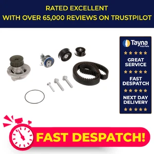 Timing Belt & Water Pump Kit fits VAUXHALL VECTRA C 1.8 02 to 08 Z18XE Set Gates - Picture 1 of 8