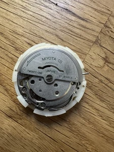 Miyota twenty one automatic 21 Jewels Japan Vintage Uhrwerk - Bild 1 von 3