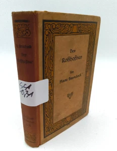 Hans Brandeck: Der Roßhofbur (1928 Enßlin & Laiblins Reutlingen) HC semilino - Imagen 1 de 2