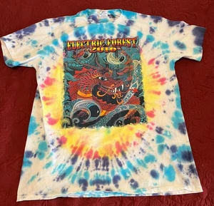 Electric Forest 2016 Camiseta de Concierto Manga Corta Cuello Redondo - Imagen 1 de 2