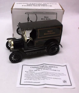 UPS United Parcel Service 1913 Model T Ford Package Delivery Vehicle Empolyee - Picture 1 of 5
