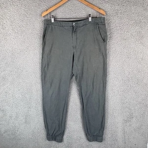 Marine Layer Saturday Activewear Jogger homme grande coupe slim olive *neuf avec étiquettes* - Photo 1/9