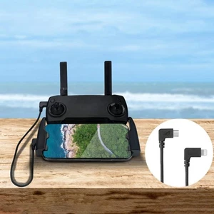 Cavo dati RCSTQ 29 cm nylon intrecciato micro USB a 8 pin - serie DJI Mavic e iPhone - Foto 1 di 6