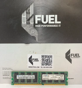 Samsung 512MB  DDR ram memory module  PC-3200  -  M368L6523CUS-CCC - Picture 1 of 3