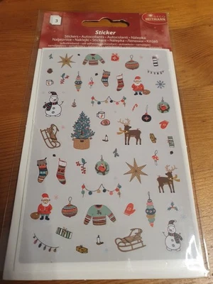 Weihnachten Sticker Aufkleber Advent Geschenkaufkleber - Bild 1 von 2
