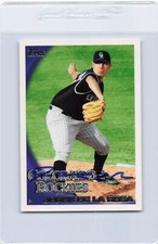 2010 Topps #49 Jorge De La Rosa Rockies Signed Auto *J3231