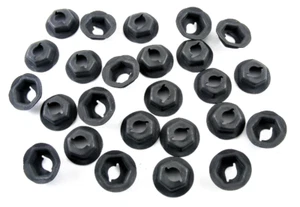 GM Truck Emblem & Trim PAL Nuts- Fits 5mm Studs- 10mm Hex- 25 nuts- #080 - Picture 1 of 3