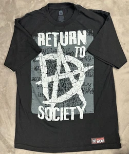 WWE Authentic Dean Ambrose T-Shirt--Size L--Black - Picture 1 of 8