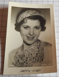 Movie Star JENNY JUGO | Portrait Photo - Trading Card #2828