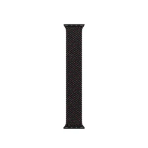 Apple Watch Braided Solo Loop 45mm - Black Unity - Size 10 MMWR3AM/A - Zdjęcie 1 z 3