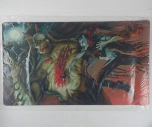 MTG YUGIOH Playmat Artists of Magic Nosferatu Vs. Zombie Lord Art by Thomas Baxa - Picture 1 of 2
