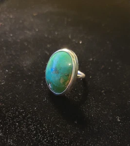 Natürlicher Smokey Bisbee Türkis Ring - Bild 1 von 1