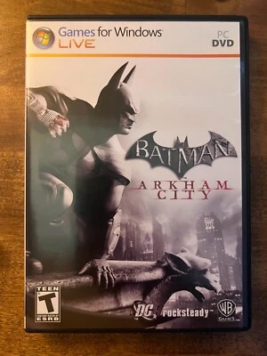 Batman: Arkham City - (Windows PC, 2011) 2 Disc DVD Game- CIB Tested - Image 1 of 4
