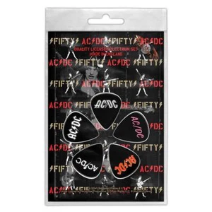 AC/DC - PAQUETE DE 5 PLECTRUM - NUEVO - PÚA DE GUITARRA MUSICAL PP067 - Imagen 1 de 1