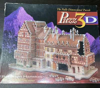 Головоломка Milton Bradley 3D Bavarian Mansion 418 шт. возраст 12+ среднее состояние очень хорошее - Изображение 1 из 4