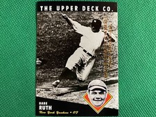 1994 Upper Deck All-Time Heroes 125th Anniversary #60 Babe Ruth Yankees